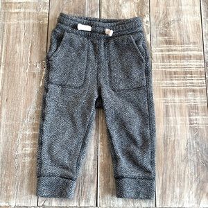 Gap herringbone drawstring pants